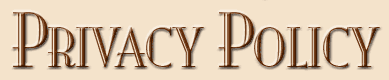 Privacy Policy