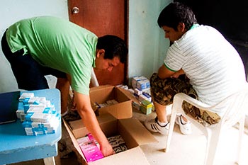 Prescription Medications Unpacked from Box
