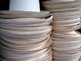 Stacks of Unblocked Montecristi Panama Hats
