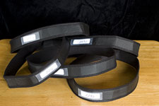 Five CoolMax bands, each a slightly different size