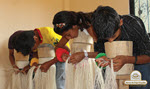 Support for weaving school