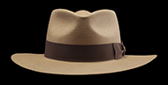 Kentucky Smith Cocoa genuine Panama hat - front view