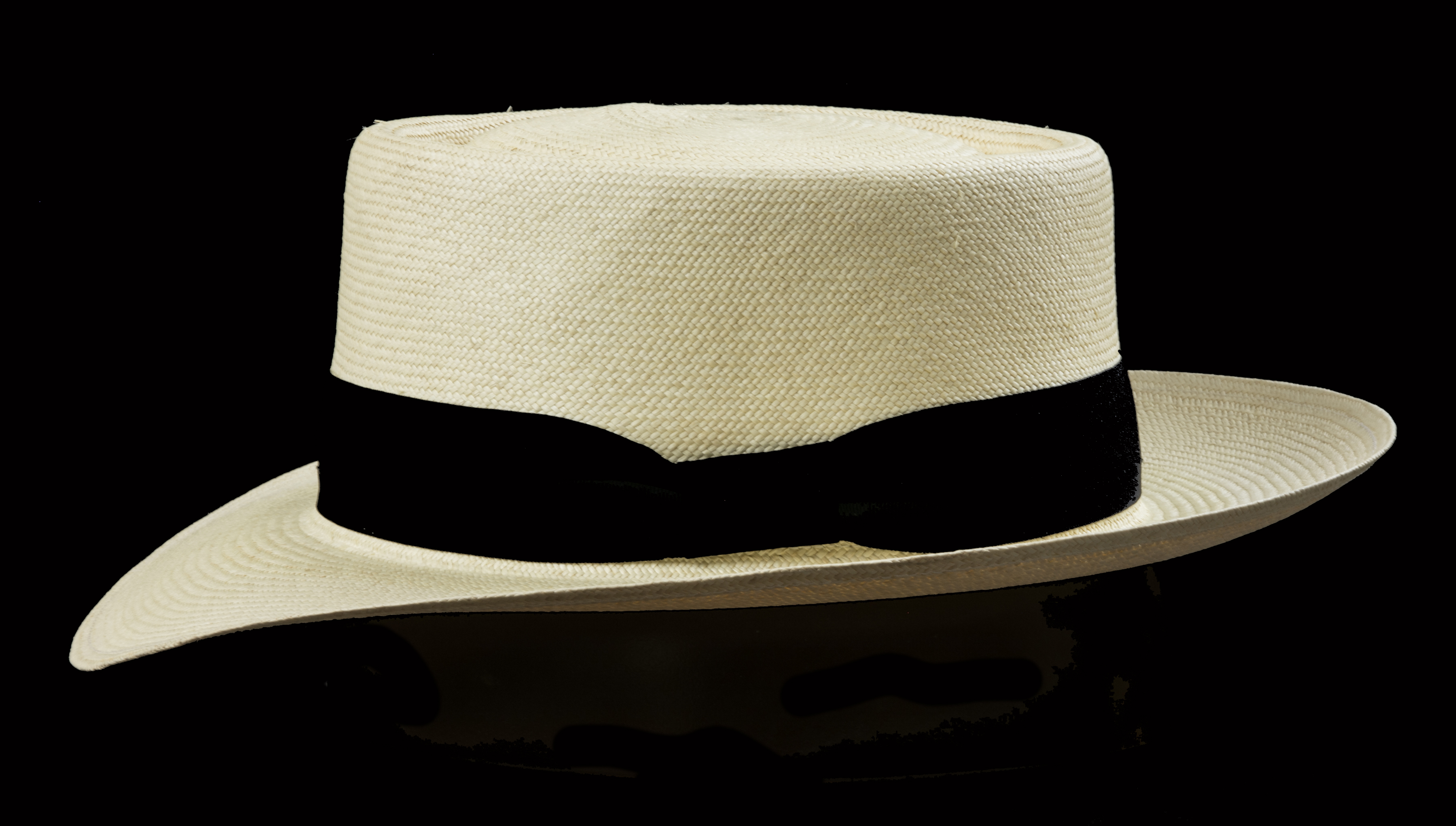 Ladies fold up panama hats