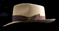 Classic Fedora Cocoa SE genuine Panama hat