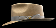 Classic Fedora Cocoa genuine Panama hat