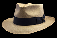 Classic Fedora Cocoa SE genuine Panama hat