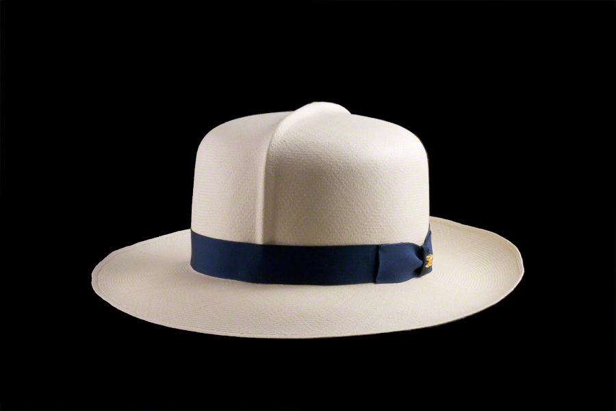 Roll-Up Panama Hats — Brent Black Panama Hats
