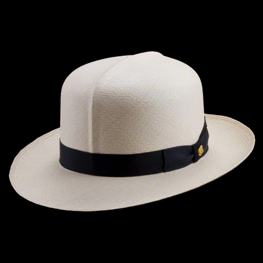 Men's Montecristi Panama Hats, Fedoras, Custom Sized