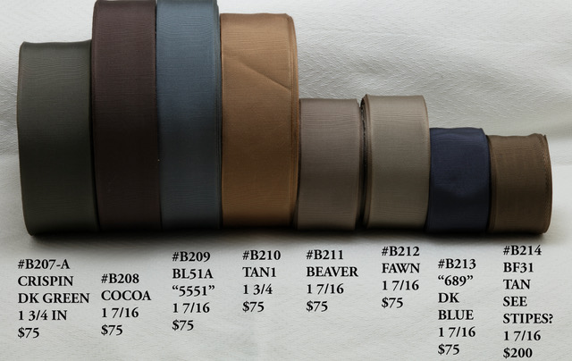 Panama Service Ribbons Vintage Ribbons — Brent Black Panama Hats